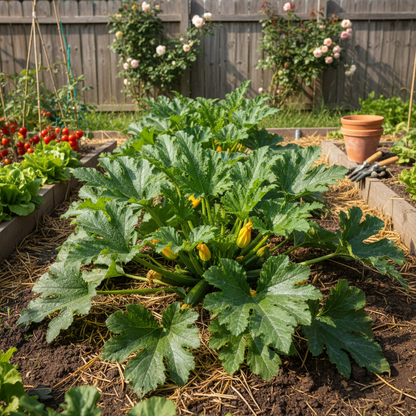 Summer Holiday Courgette Seeds – High-Yield Zucchini for Warm Weather Gardens