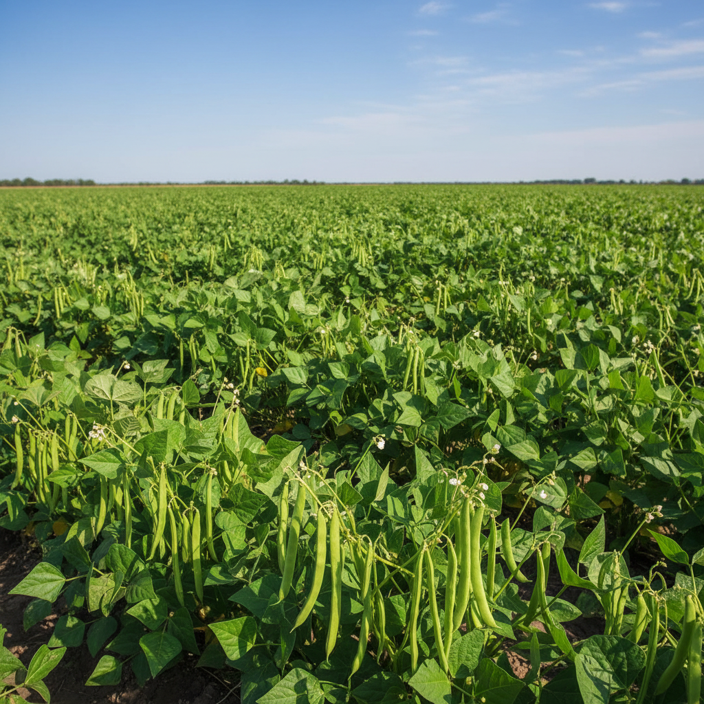 Roma Bush Bean Seeds High Yielding Flat Pod Beans for Home Gardening