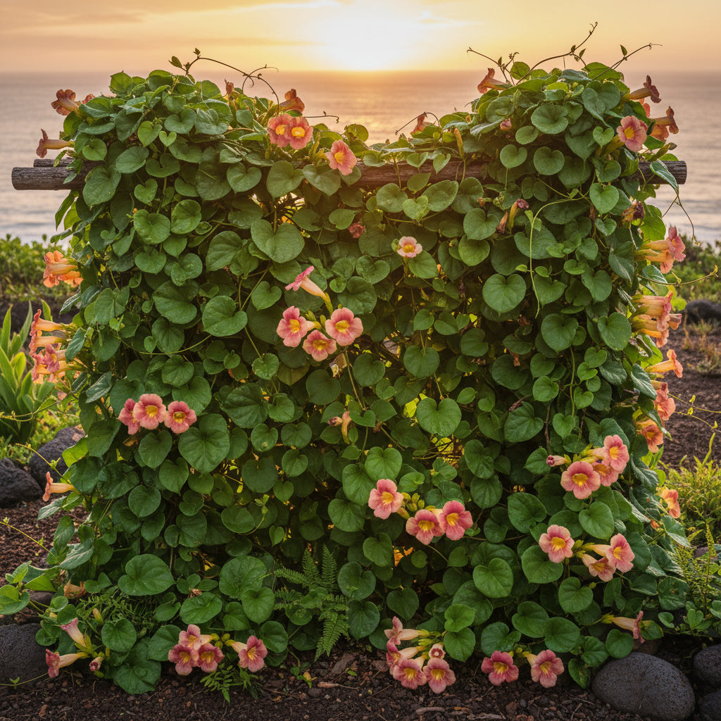 Hawaiian Sunset Vine Flower Seeds for Planting