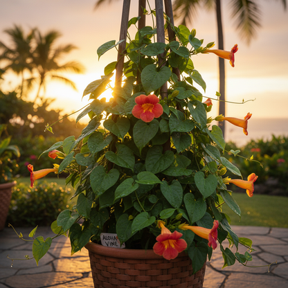 Hawaiian Sunset Vine Flower Seeds for Planting