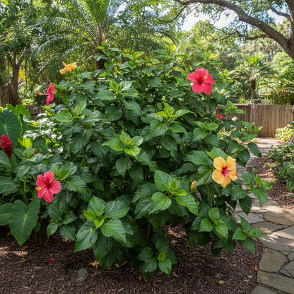 Blue Pink Hibiscus Flower Seeds for Planting