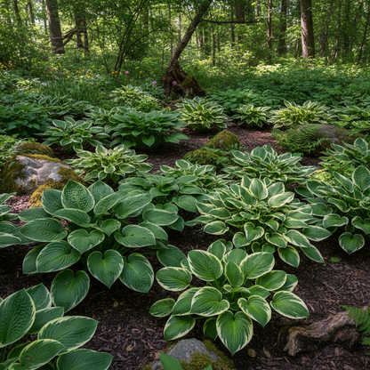 Hosta Mix Plant Seeds - Hosta Foliage Seeds for Garden