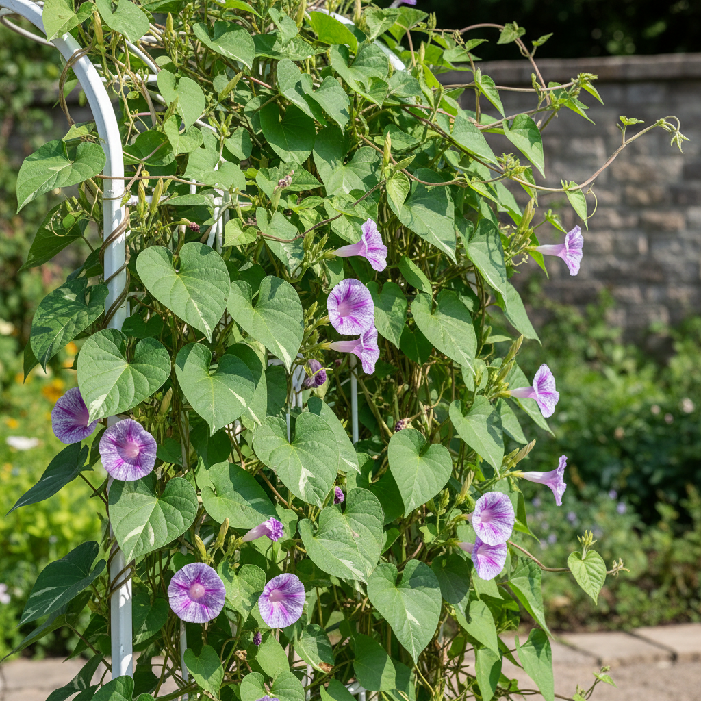 Ipomoea Purpurea Carnevale di Venezia Flower Seeds for Planting