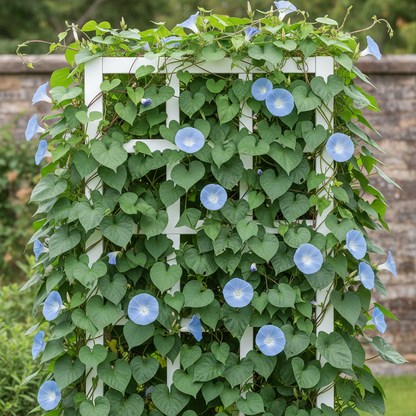 Ipomoea Purpurea Dacapo Light Blue Flower Seeds for Planting