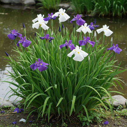 Japanese Iris Seeds – Iris Ensata for Water Gardens & Perennial Borders