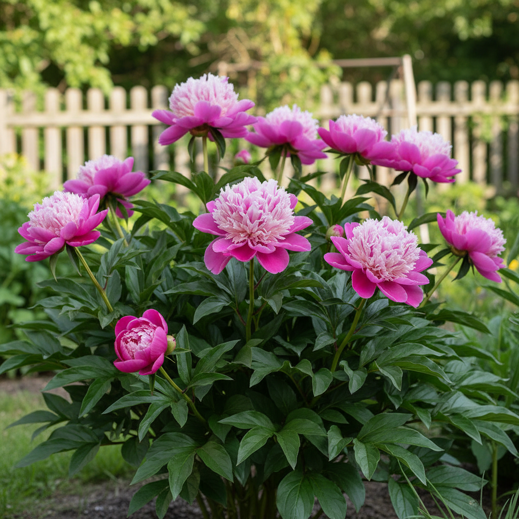 Pink and White Japanese Peony Flower Seeds - Peony Flower Seeds for Garden