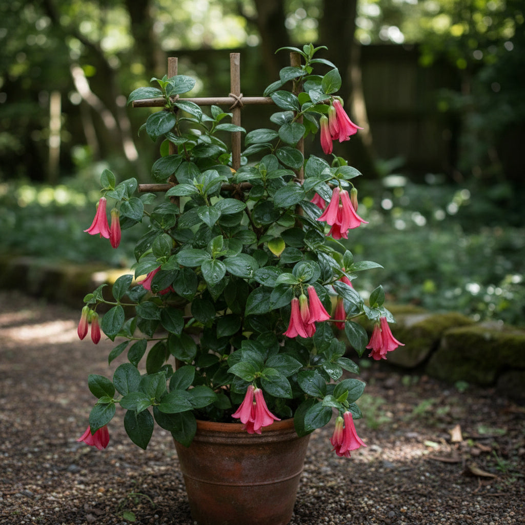 Lapageria Rosea Flower Seeds for Planting – Exotic Chilean Bell Vine for Elegant Gardens