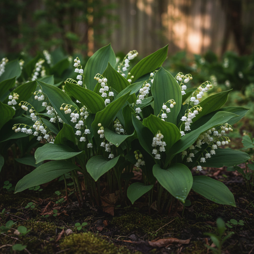 White Lily of the Valley Flower Seeds for Planting – Elegant Fragrant Perennial Blooms