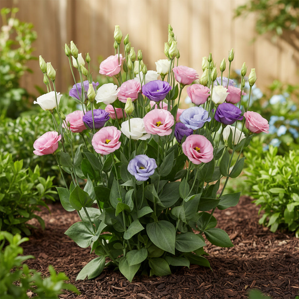 Mixed Lisianthus Flower Seeds for Planting (100 PCS) – Elegant Cut Flowers for Home Garden