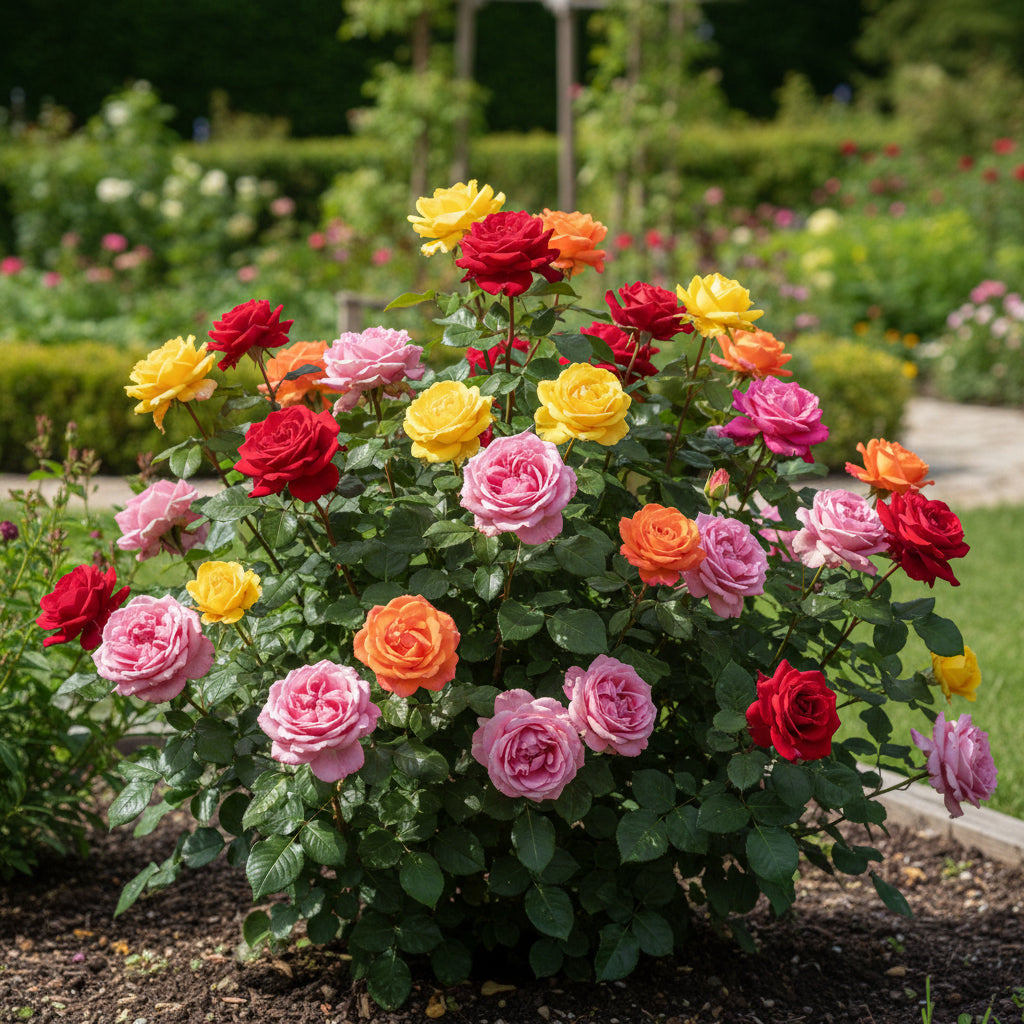 Hybrid All-Season Mixed Rose Flower Seeds for Planting – Year-Round Blooms