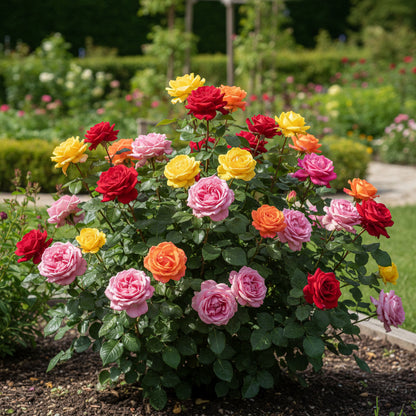 Hybrid All-Season Mixed Rose Flower Seeds for Planting – Year-Round Blooms