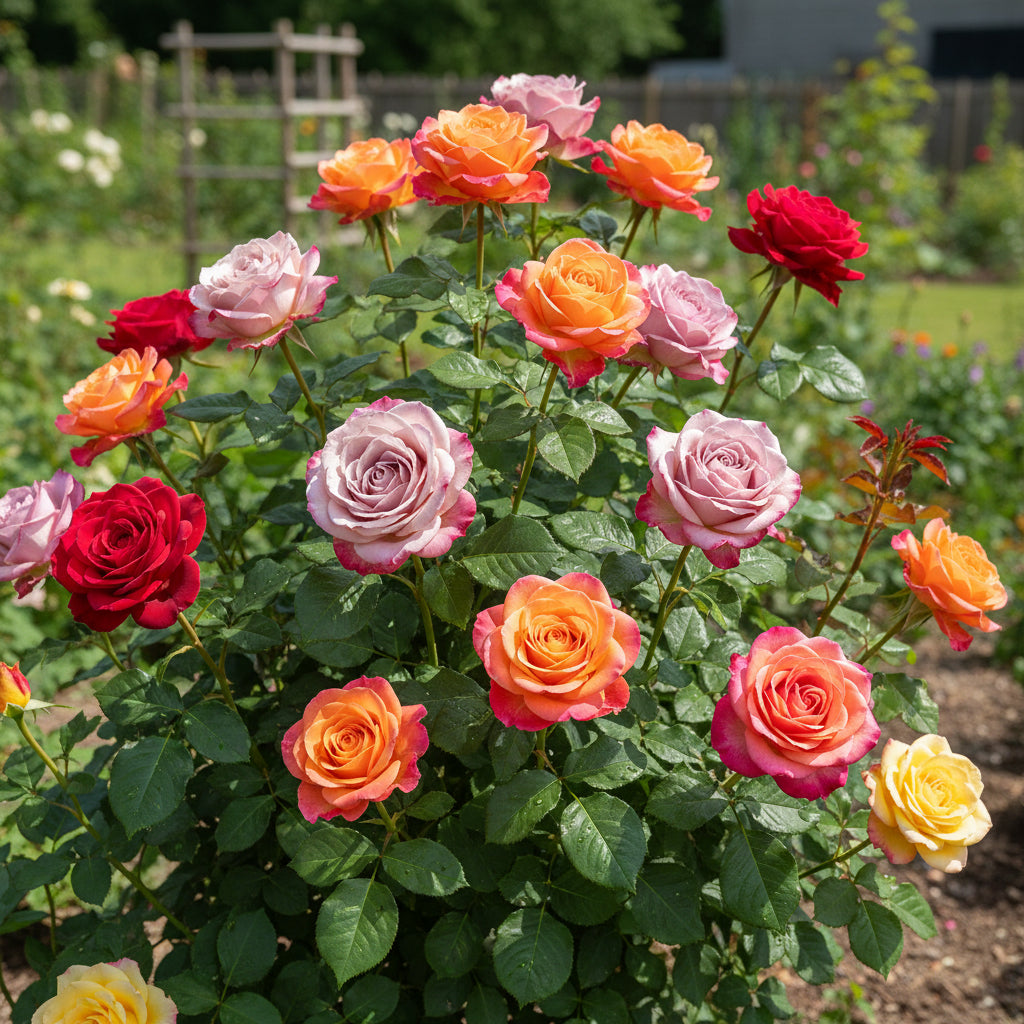 Hybrid All-Season Mixed Rose Flower Seeds for Planting – Year-Round Blooms