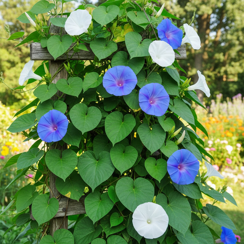 Giant Blue Moonflower Seeds – Night Blooming Fragrant Climber