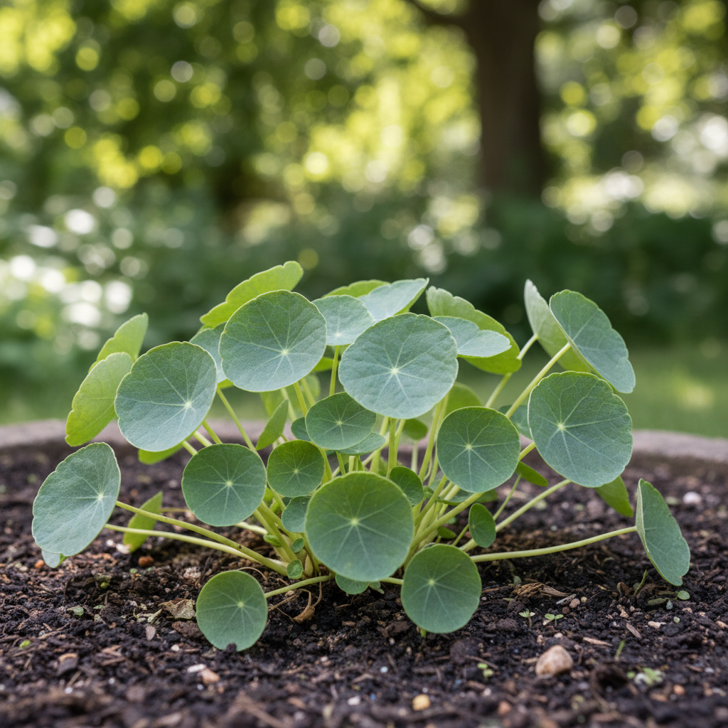 Nasturtium Blue Pepe Flower Seeds - Nasturtium Flower Seeds for Garden
