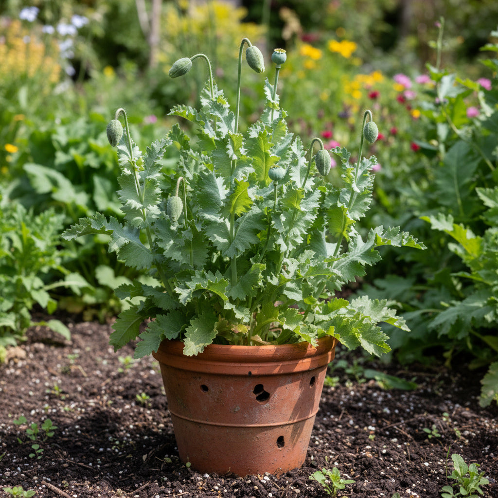 Papaver Somniferum Maanzaad Seeds for Planting – Dutch Poppy for Elegant Garden Blooms