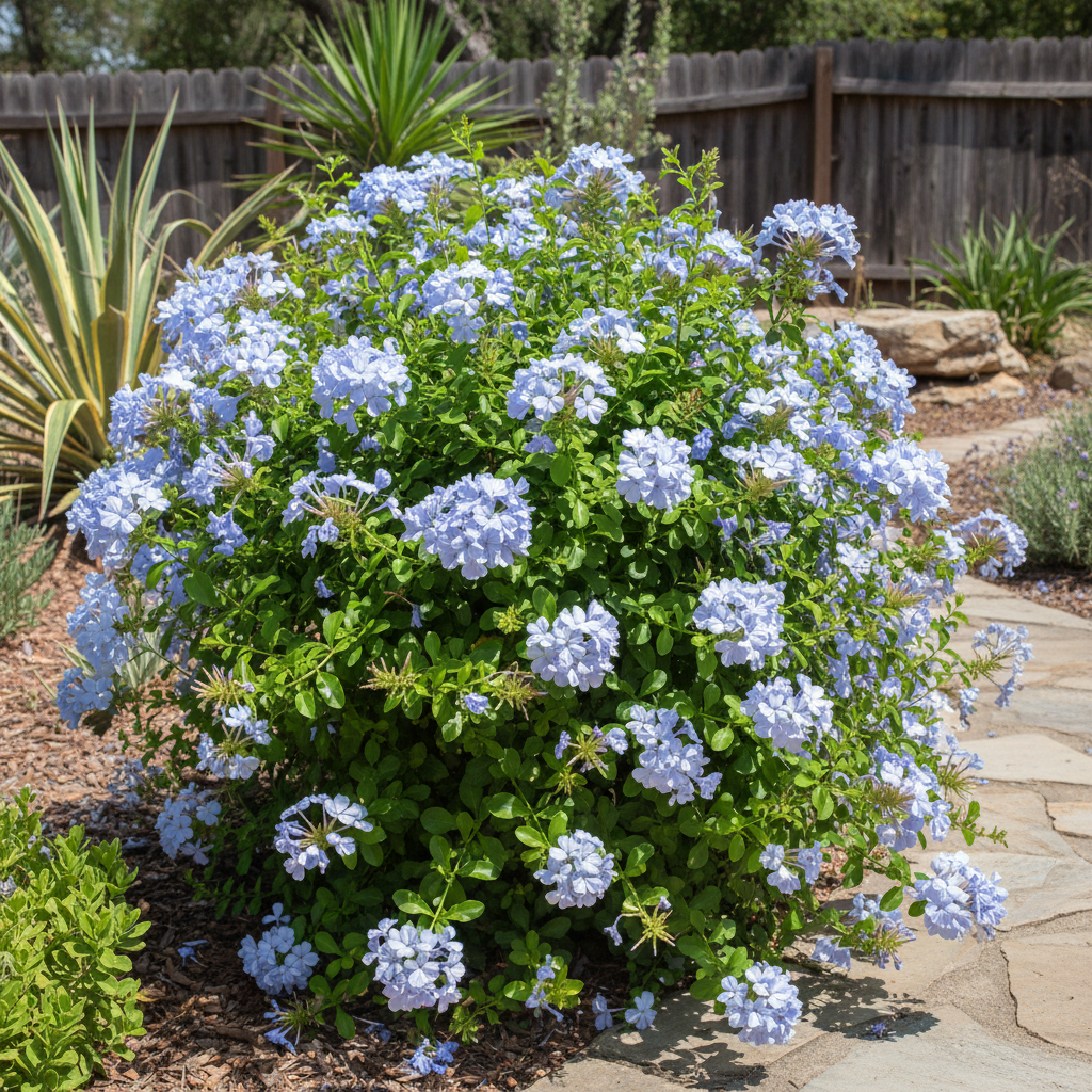 Blue Plumbago Seeds – Blue Flowering Shrub for Planting