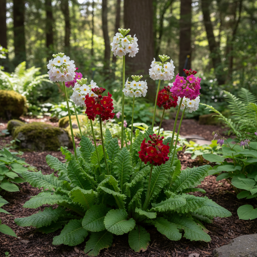 Primula Japonica Postford White Seeds - White Primula Flower Seeds for Garden