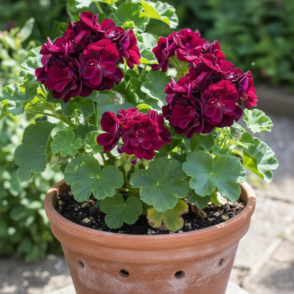 Purple Geranium Flower Seeds – Vibrant Ornamental Blooms for Home Garden
