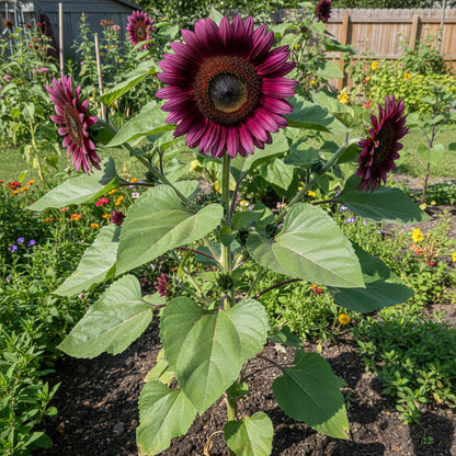 Purple Sunflower Seeds – Rare Vibrant Blooms