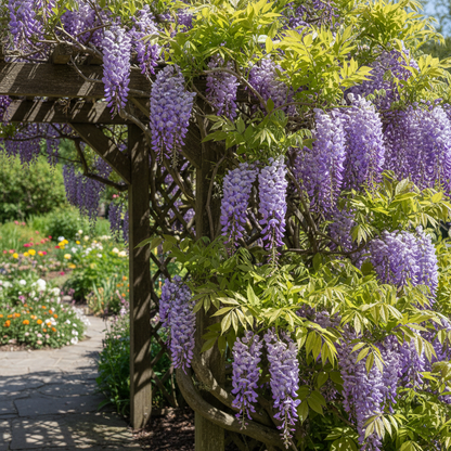 Purple Wisteria Seeds - Wisteria Flower Seeds for Garden