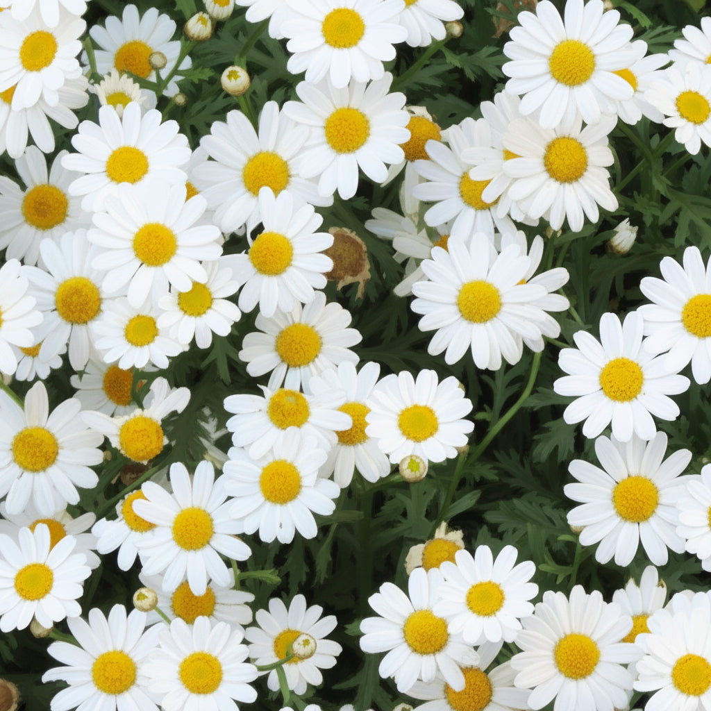 Pyrethrum Daisy Seeds for Planting (Tanacetum cinerariifolium) – Aromatic Perennial Cut Flowers