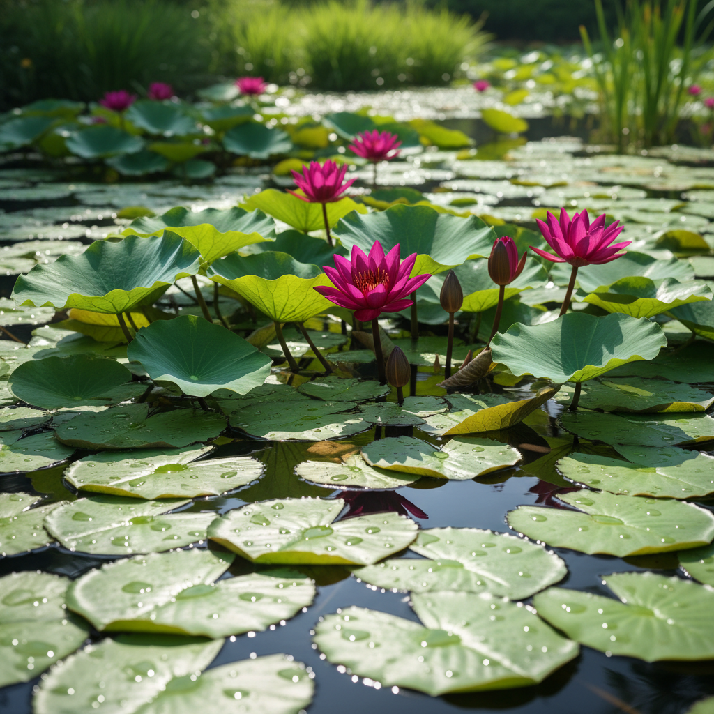 Red Rose Lotus Flower Seeds - Lotus Flower Seeds for Garden