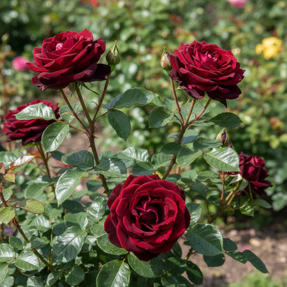 Black Rose with Red Edge Flower Seeds for Planting – Exotic Perennial Blooms