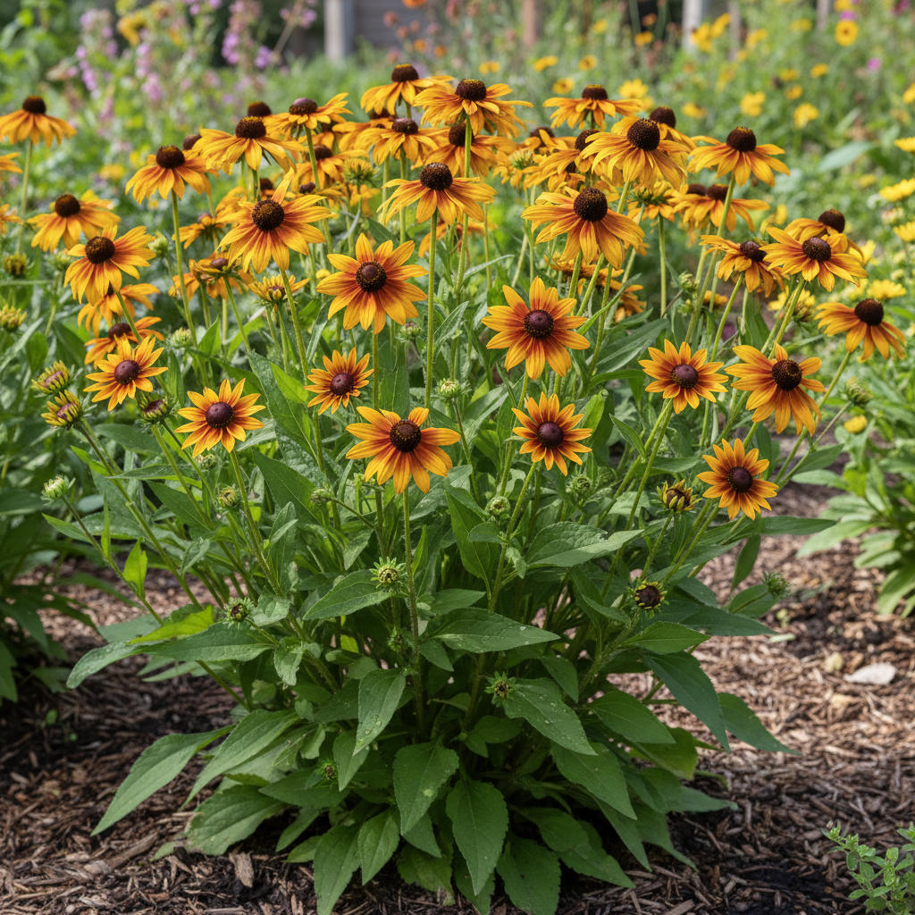 Rudbeckia Hirta Sahara Flower Seeds for Garden Planting