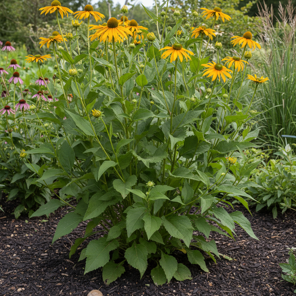 Rudbeckia Laciniata Flower Seeds - Coneflower Flower Seeds for Garden