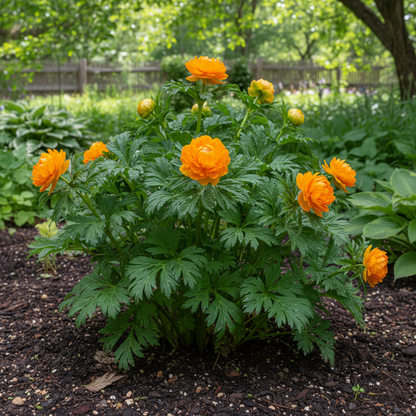 Trollius Chinensis Seeds for Garden Planting