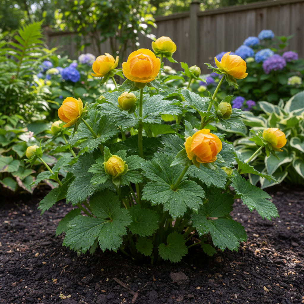 Trollius Chinensis Seeds for Garden Planting
