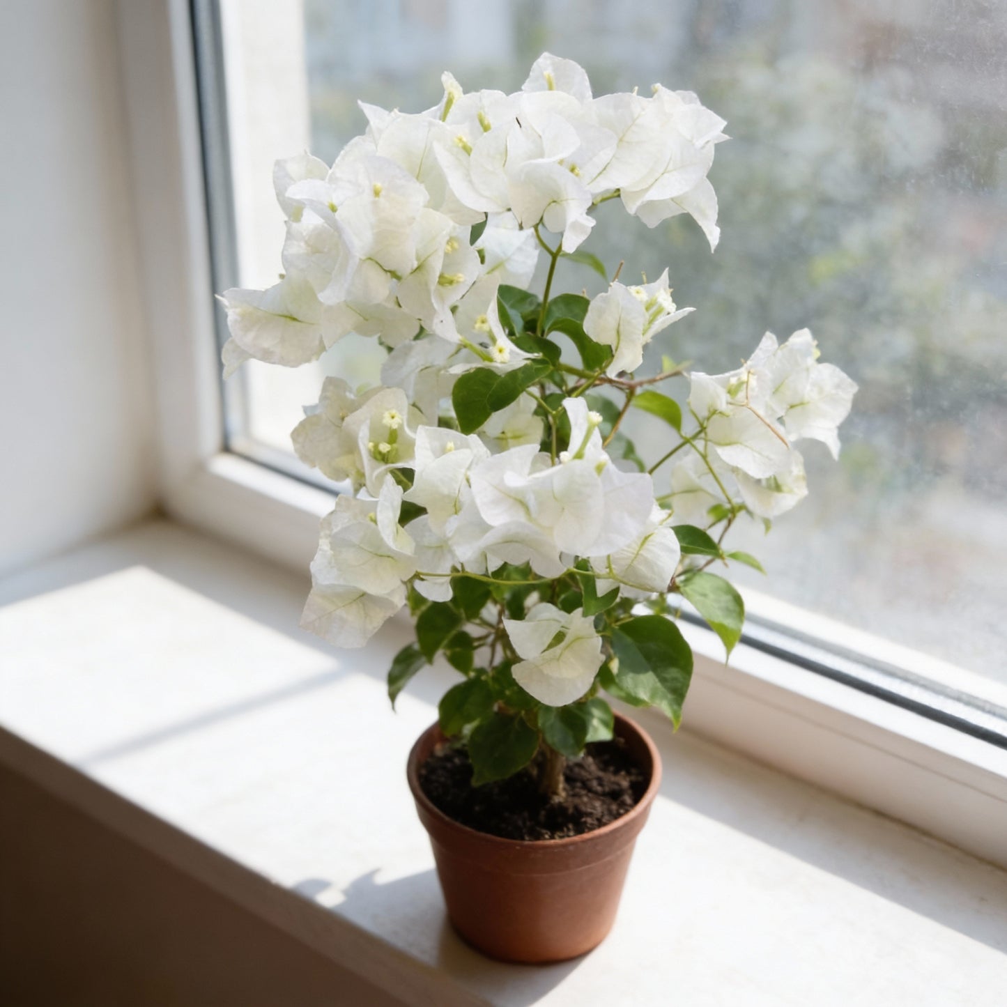 White Bougainvillea Flower Seeds for Planting