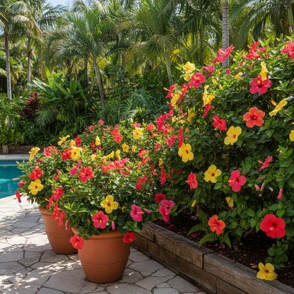 Red Dinner Plate Hibiscus Flower Seeds - Hibiscus Flower Seeds for Garden