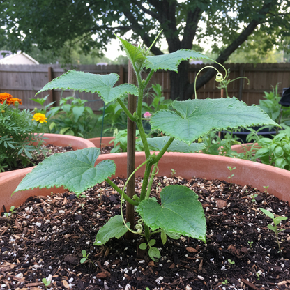 Jibai Shimoshirazu Cucumber Seeds for Home Gardening