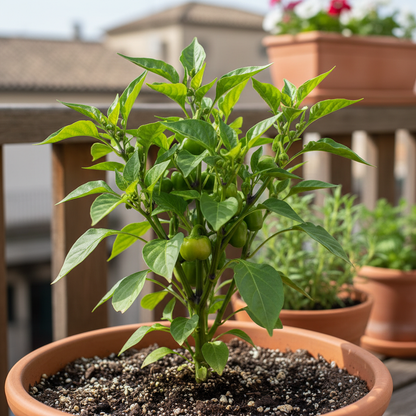 Orange Sweet Pepper Seeds – Bright Star Variety for Home Gardens