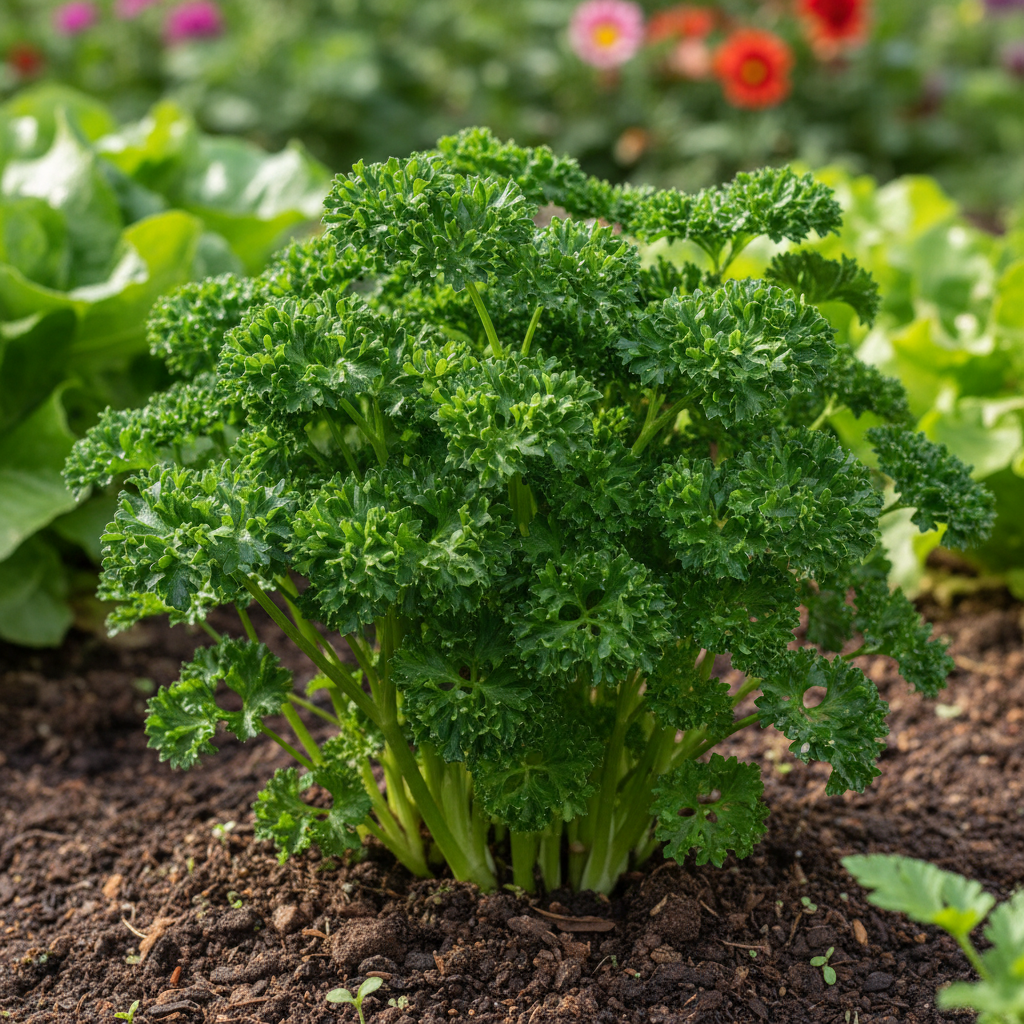 Moss Curled Parsley Vegetable Seeds – Heirloom Variety for Culinary Delights