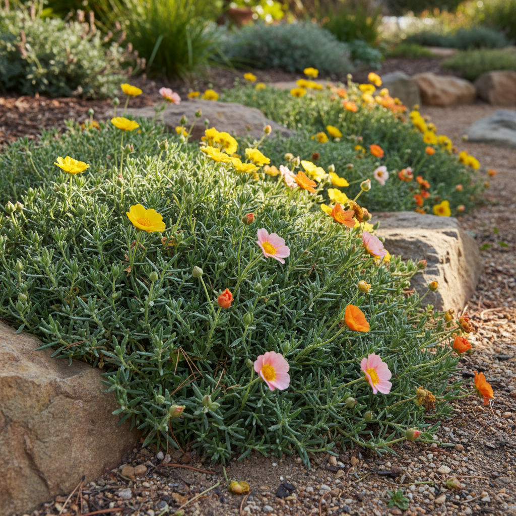 Crown Mixed Helianthemum Flower Seeds for Garden Planting
