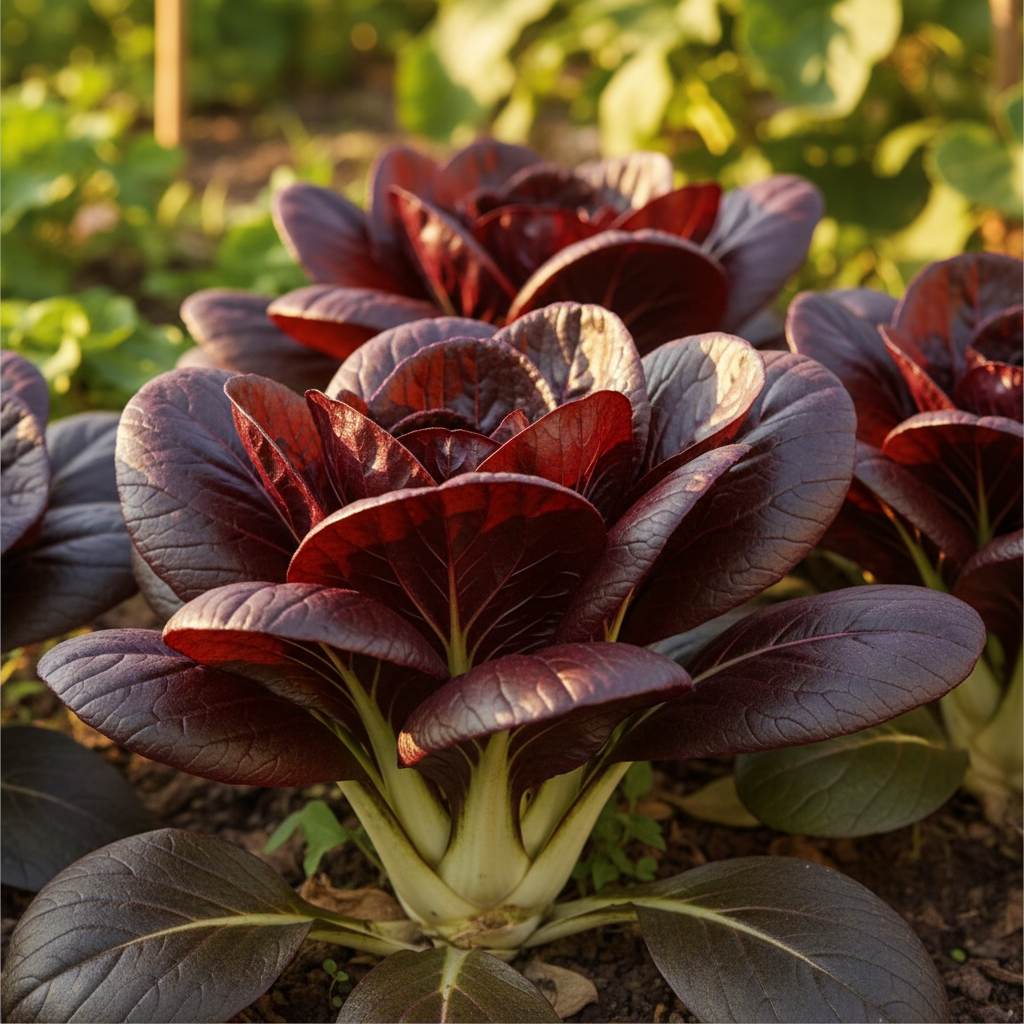 Tatsoi Red Seeds - Tatsoi Seeds for Home Garden