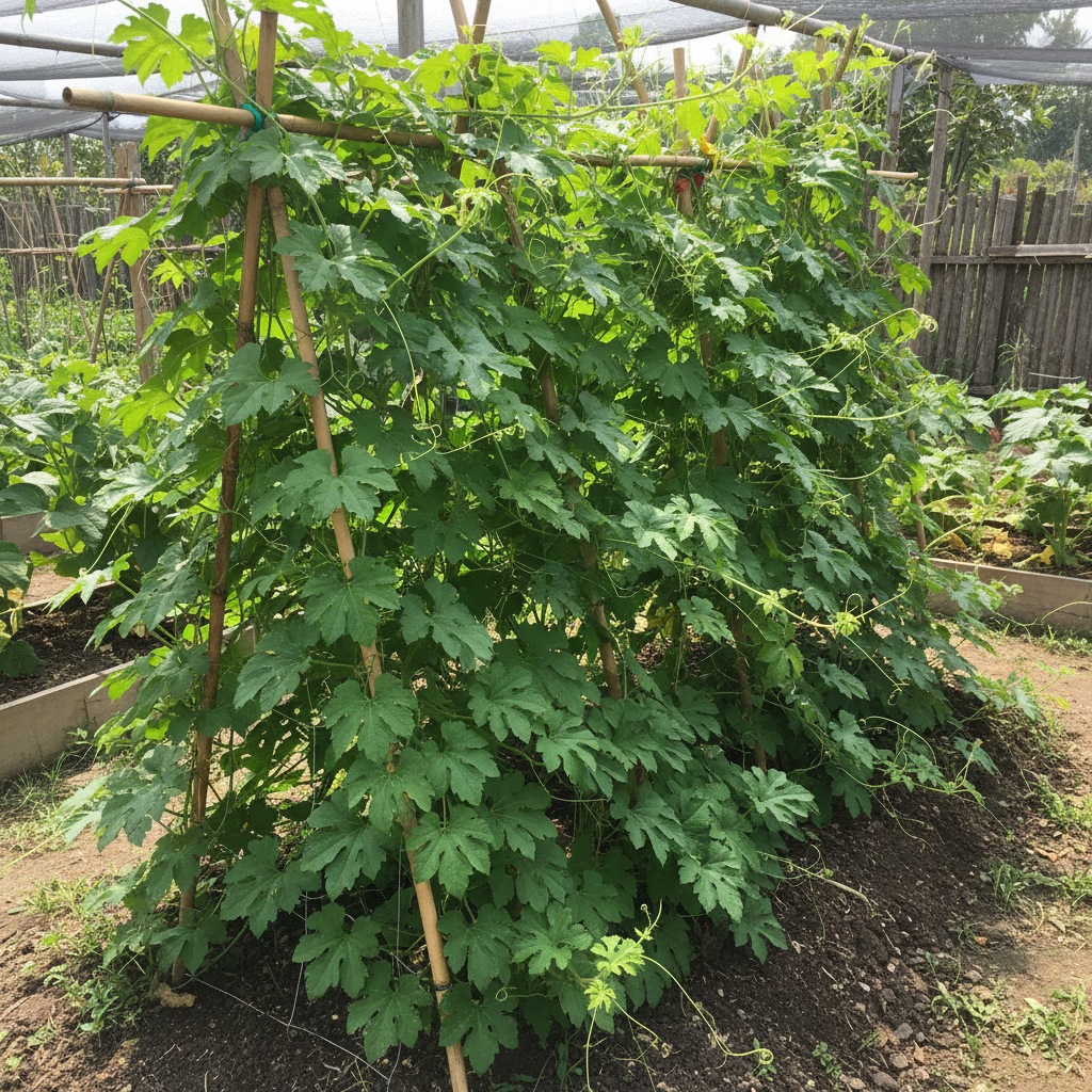 Bitter Melon Canton Green F1 Seeds - Bitter Melon Seeds for Home Garden