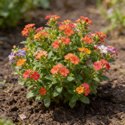 Impatiens Lollipop Mix F1 Flower Seeds for Garden Planting