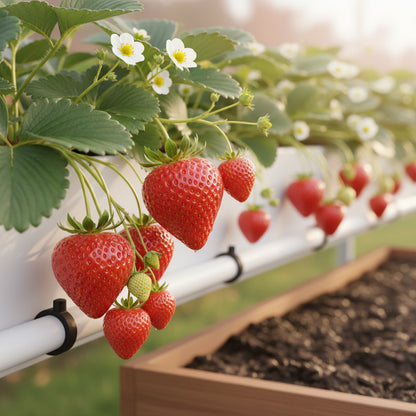 Albion Strawberry Seeds – Everbearing, Sweet & High-Yield Variety
