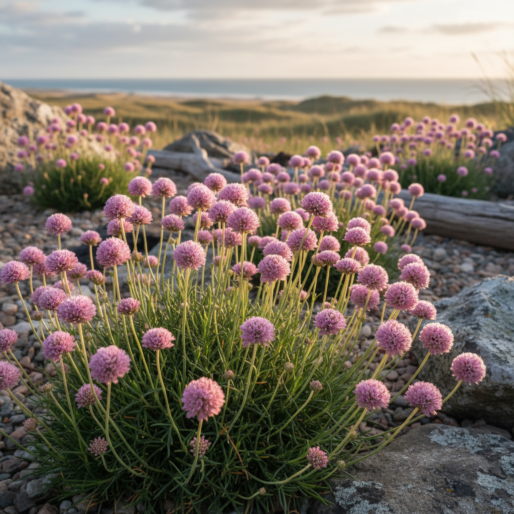Armeria maritima Flower Seeds for Planting – Sea Thrift Sea Pink Rose Blooms