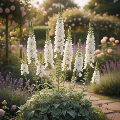 White Verbascum Bride Flower Seeds