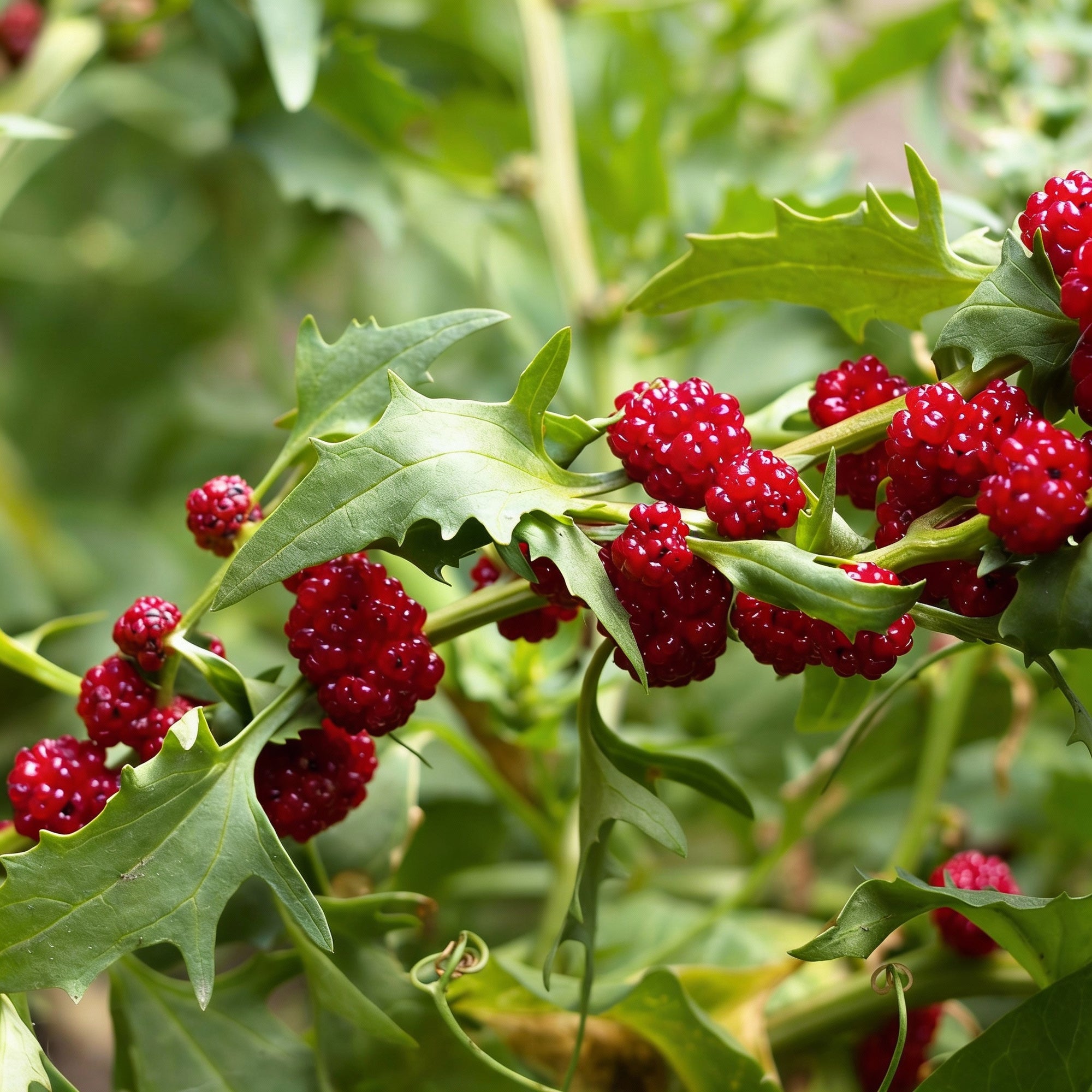strawberry-spinach-chenopodium-capitatum-seeds-nutritious-ornamental-leafy-green