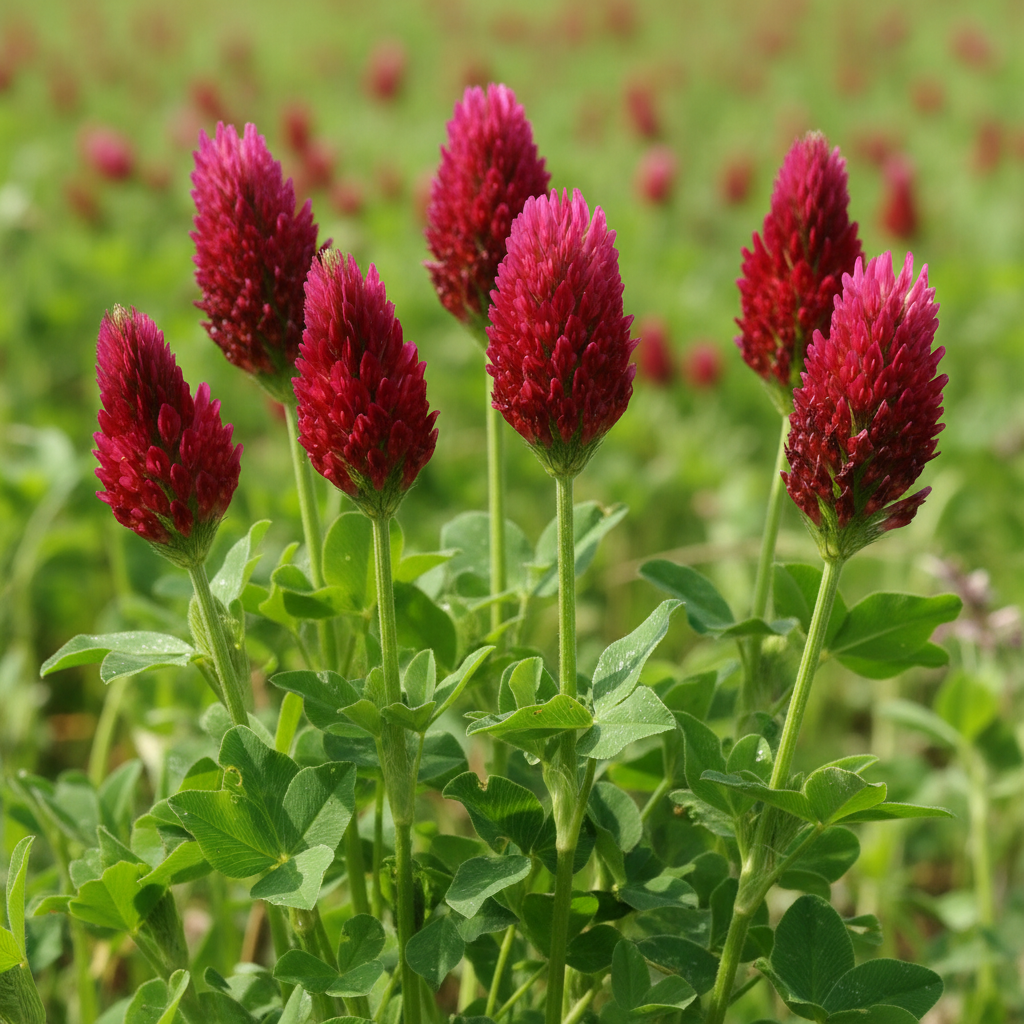 Crimson Clover Seeds for Garden Planting