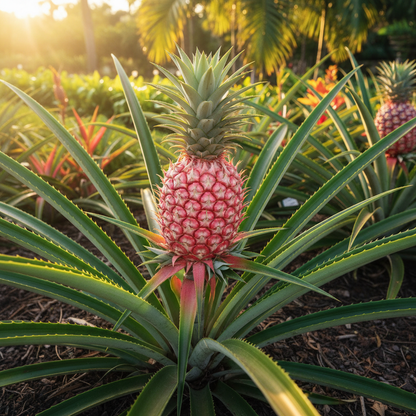 Pink Pineapple Fruit Seeds – Exotic Tropical Fruit Seeds (100 pcs)