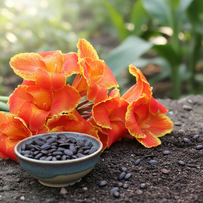 Canna Lily Mix Color Flower Seeds for Garden Planting