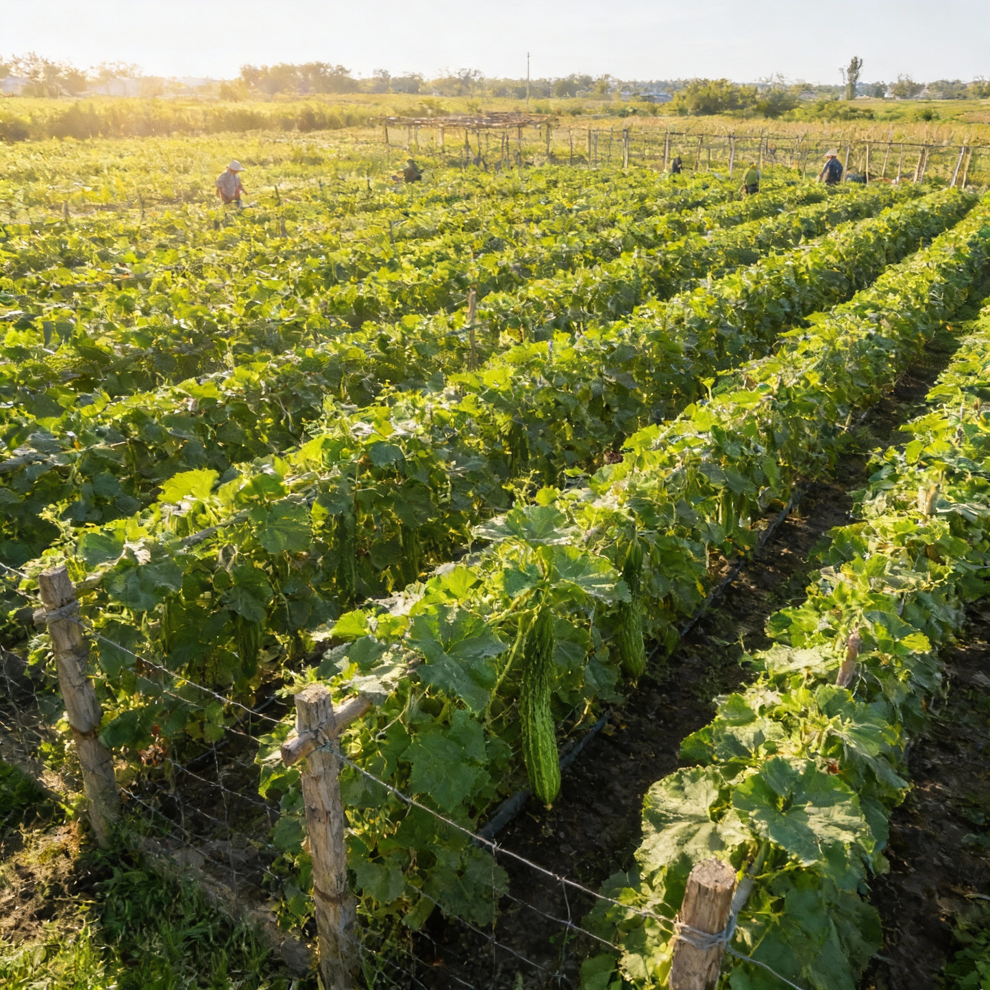 Suyo Long Cucumber Seeds Heirloom Burpless Crisp High Yield