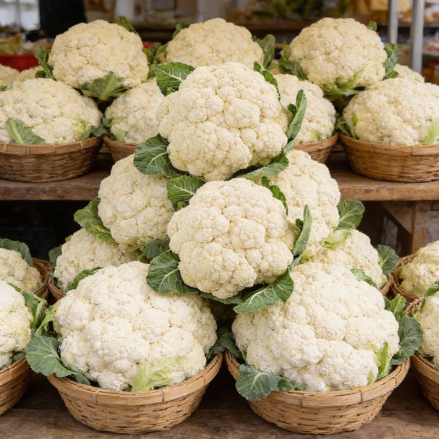 Cauliflower All Year Round Seeds for Continuous Home Gardening