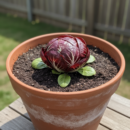 Chicory Rossa di Treviso Seeds - Italian Radicchio Seeds for Home Garden